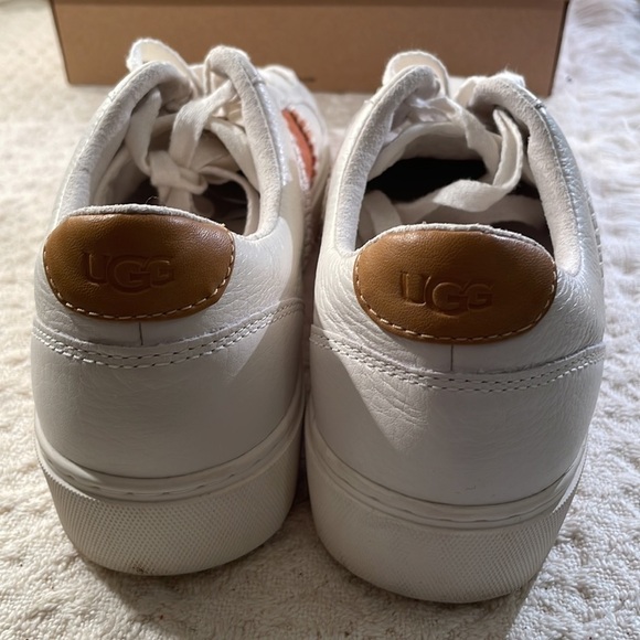 🤩host Pick🤩 Ugg Animal Print/Hair Tenus Dinale Lace Up Platform Sneakers Box - Picture 4 of 8